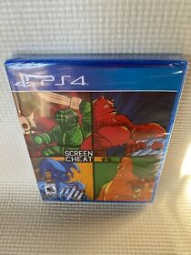 ScreenCheat (Sony PlayStation 4, 2018) Limited Run -- Sealed New PS4