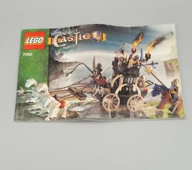 LEGO Castle 7092 Skeletons' Prison Carriage Manual (Instructions Only)