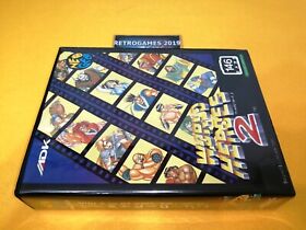 SNK Neo Geo  WORLD HEROES 2  Neogeo AES.