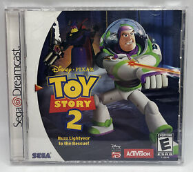Toy Story 2: Buzz Lightyear to the Rescue Sega Dreamcast Complete.CLEAN FREE 🚢