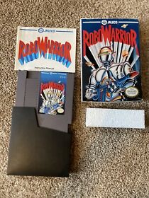 Robo Warrior Nintendo NES CIB Complete Game And Box Manual