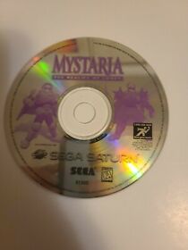 Mystaria The Realms Of The Lore Sega Saturn Authentic DISC ONLY TESTED