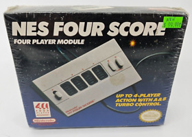 Four Score NES 4 Player Module Controller Accessory 1990 Authentic - Sealed