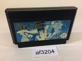 af3204 The Legend of Kage NES Famicom Japan