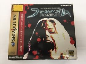 BOXED PHANTASM SEGA Saturn SS OUTRIGGER Horror Game 1997 From Japan used
