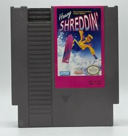 Nintendo NES Heavy Shreddin’ Tested & Working Authentic 1990 Game Cartridge Only