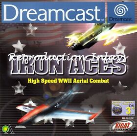 Iron Aces Dreamcast Front Inlay Only (High Quality)