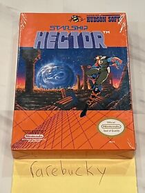 Starship Hector (Nintendo NES) NEW SEALED H-SEAM, NEAR-MINT, RARE!