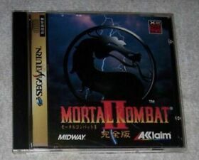 Sega Saturn Mortal Kombat II Kanzen ban Japan SS
