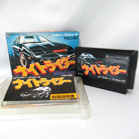 Knight Rider  w/ Box & Manual [Nintendo Famicom JP ver.]
