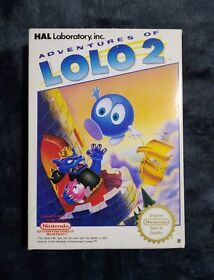 ADVENTURES OF LOLO 2. PAL-B. HAL LABORATORY. NINTENDO NES