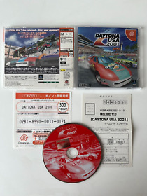 Daytona USA 2001 (Sega Dreamcast) Game NTSC-J JAPAN *VGC