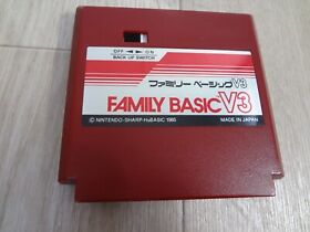 FAMILY BASIC V3 Famicom FC NES Nintendo Tested Work 2