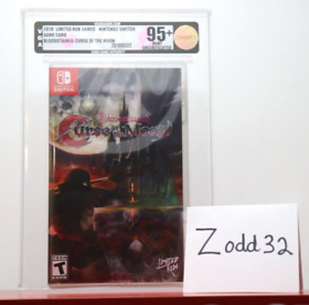 Bloodstained: Curse of the Moon  Switch VGA 95+ Sealed Graded Not Wata or CGC