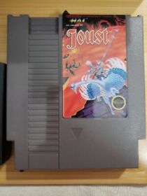 Joust Nintendo NES Authentic Game Cartridge Tested Working Original 