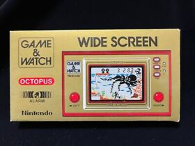 Nintendo Game & Watch WS Octopus OC-22 Made in Japan 1981 Vintage Game NEW