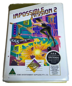 Impossible Mission 2 Nintendo HES NES Boxed PAL *Complete* Piggy Back