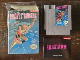 Rocket Ranger NES NINTENDO CIB Authentic NICE!!!