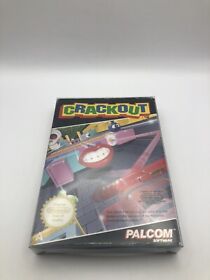 Crackout Nintendo Nes W/Manual 8 Bit Retro PAL 1991 #0446