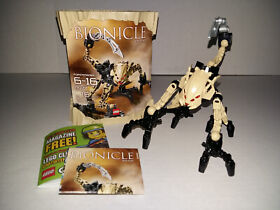LEGO Bionicle Glatorian Zesk 8977 100% Complete with Instructions