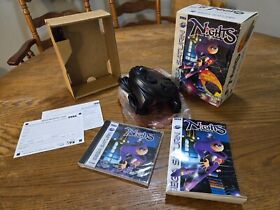 Nights Into Dreams Sega Saturn Complete w/ 3D Controller Pad in Box