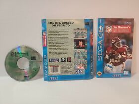 Joe Montana's NFL Football (Sega CD, 1993) - Complete