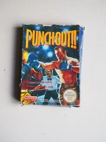 Boîte Punch Out sur Nintendo Nes