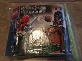 Lego CASTLE Set 8778 KNIGHT’S KINGDOM II BORDER AMBUSH 95% COMPLETE No Minifigs