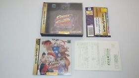 SegaSaturn Games SS " Street Fighter Collection " TESTED /S1012