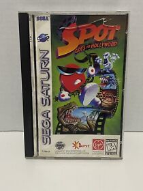 Spot Goes to Hollywood (Sega Saturn, 1996) W/ Case, Manual Tested