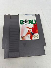 Goal! Original Nintendo NES Soccer Game Tested + Working & Authentic