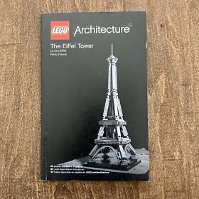LEGO ARCHITECTURE: The Eiffel Tower (21019) Instruction Book Only