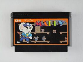 (Cartridge Only) Nintendo Famicom mappy Japan Game