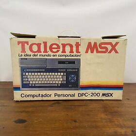 Talent Personal computer. MSX DPC-200 Argentina variant