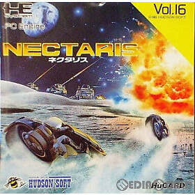 PCE NECTARIS PC Engine Soft Hudson Simulation Game NTSC-J Japan 1989 F/S