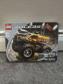LEGO 8651 Racers Power Jumping Giant 100% Complete, NIB, Very Rare Box damage