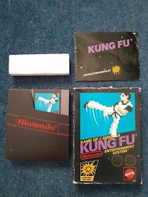 KUNG FU Nintendo Nes MATTEL Rare Double Seal Original Game