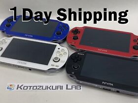Sony PS Vita PCH-1000 Console Select Color + Charger + Memory Card - Playstatio