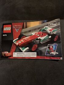 LEGO 8678 Disney Cars instructions Only Replacement Manual Book