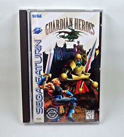 Guardian Heroes (Sega Saturn, 1996) Complete In Box with Registration Card