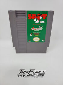 Spot : The Video Game Nintendo NES Authentic Cart Free shipping