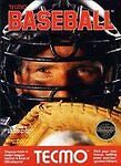 Tecmo Baseball Nintendo NES Video Game Cartridge *Authentic/Cleaned/Tested*