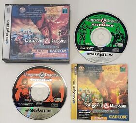 Dungeons & Dragons Collection Sega Saturn SS Japanese Capcom US Seller