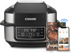 COSORI Electric Smokeless Indoor Grill & Smart XL Air Fryer Combo, 8-in-1, 6QT,