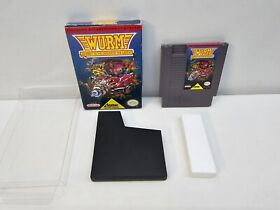 WURM Journey To The Center Of The Earth (Nintendo Nes)  in Box (ib) No Booklet