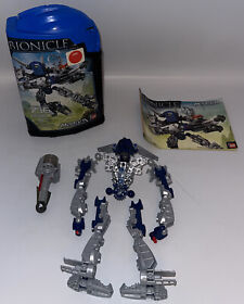 LEGO Bionicle 8688 Toa Gali 100% Complete with Manual And Case