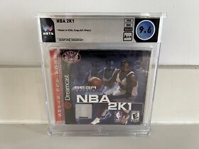 NBA 2K1 (Sega Dreamcast) WATA 9.6 A++ Graded New Sealed CGC VGA All-Stars