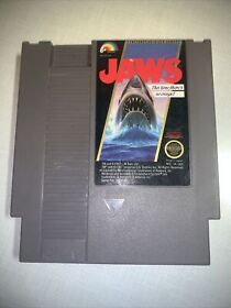 JAWS Nintendo Entertainment System 1987 Authentic NES Cartridge Only