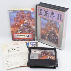 SANGOKUSHI II 2 KOEI Famicom Nintendo 2062 fc