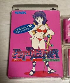 ATHENA With Cassette Tape Famicom NES FC SNK Rare Vintage